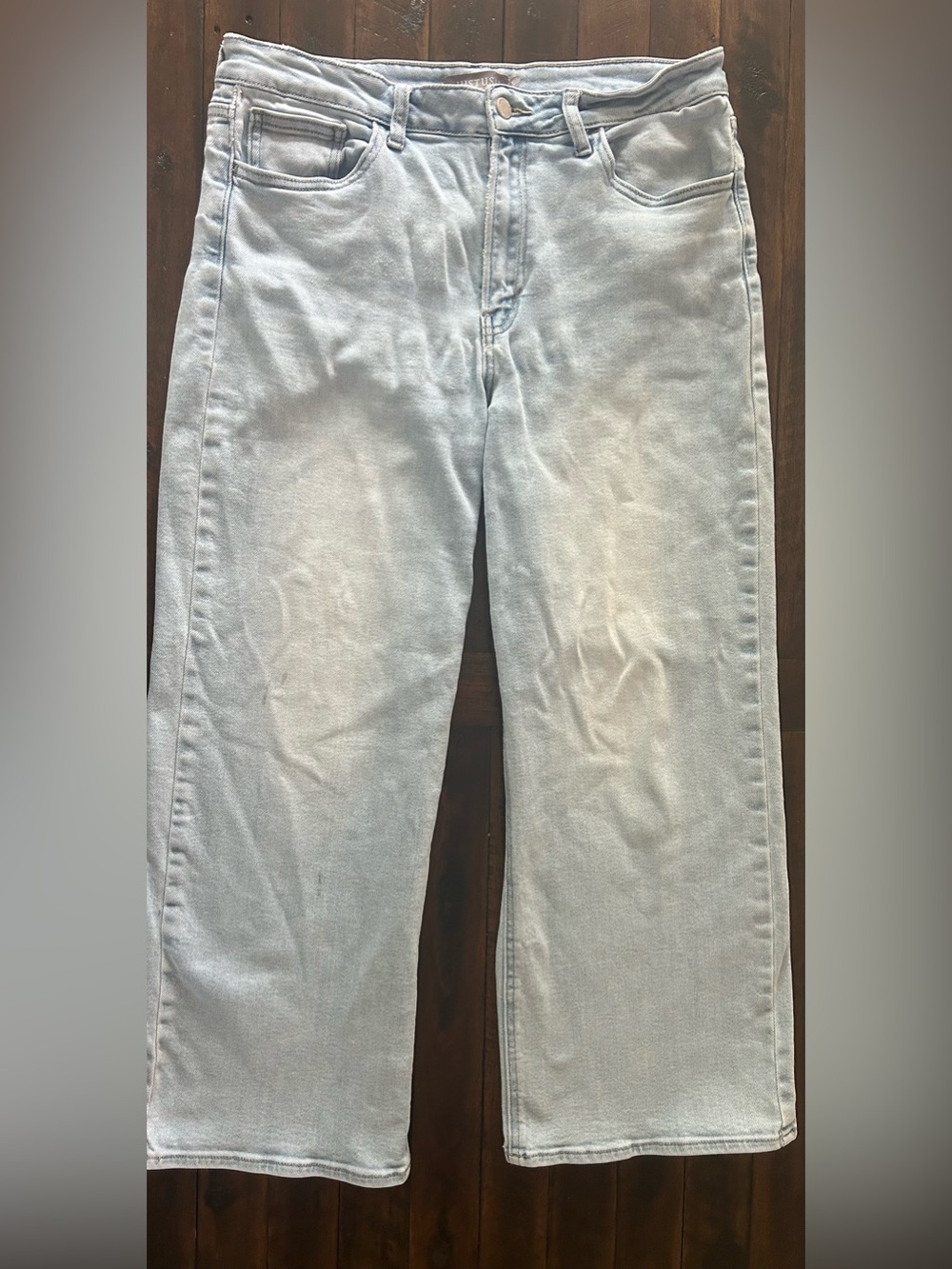 Just USA Light Blue Ankle Crop Jeans
